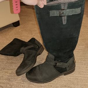 Black tall ugg boots. Women size 8.5